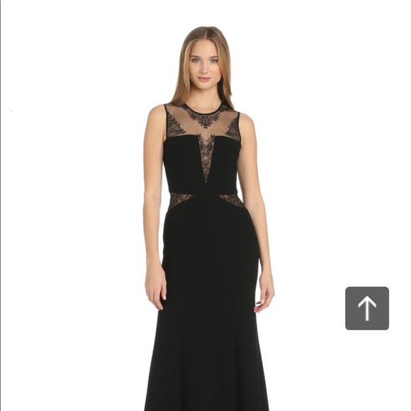 BCBG black Sachie Evening Gown - Picture 3 of 14